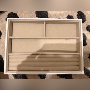 Stackers Jewelry Organizer Tray in Beige